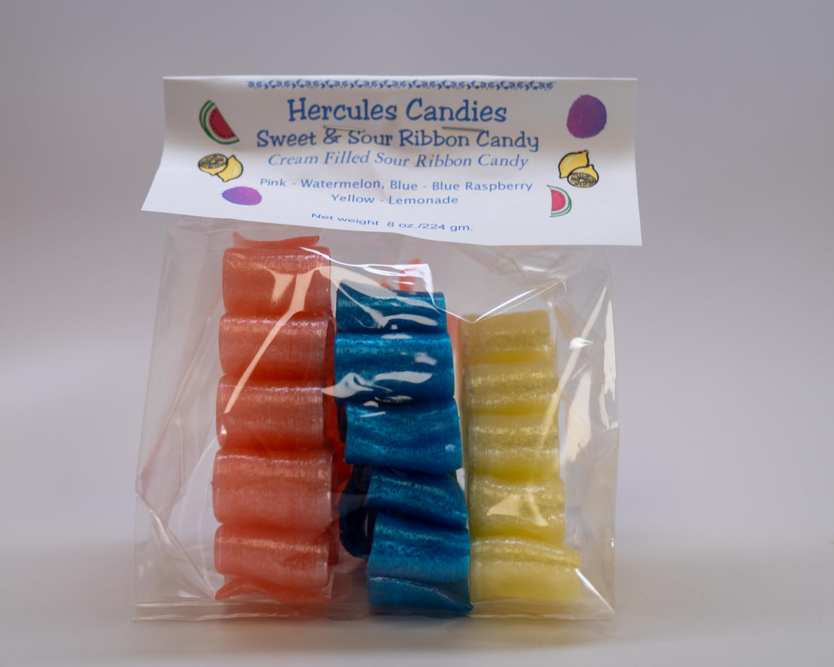 Sweet And Sour Ribbon Candy Hercules Candy And Chocolate Shop 2363