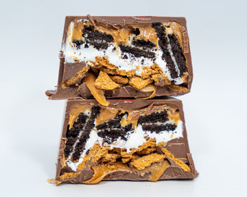 Cross section of stuffed bar