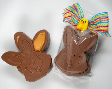 peanut butter filled milk chocolate bunny
