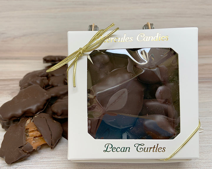 Pecan Caramel Turtles Hercules Candy And Chocolate Shop 7601